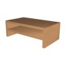 Monitorállvány polccal 42x13x24cm - Bavaria Bükk