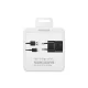 Samsung gyári töltőfej (EP-TA20eBEUGWW) 15W, és microUSB kábel, fekete gyári blister
