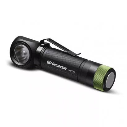 GP CREE LED Fejlámpa CHR35, 600 lm, tölthető