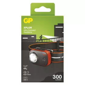 LED Fejlámpa GP Xplor PHR16, 300 lm