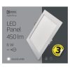 EMOS LED panel beépíthető 6W 450lm IP20 természetes fehér