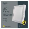 EMOS LED panel falon kívüli 18W 1500lm IP20 meleg fehér