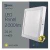 EMOS LED panel falon kívüli 24W 2000lm IP20 meleg fehér