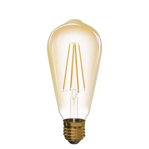 EMOS Vintage LED filament ST64 E27 4W 470lm meleg fehér+