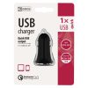 EMO autós USB töltő QC3.0, 3A (18W), 1 port