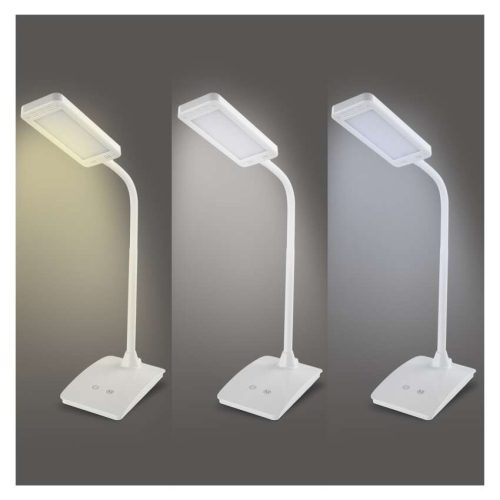 Emos EDDY led asztali lámpa, fehér, dimmelhető, 360lm