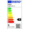 EMOS LED izzó 3db A60 E27 9W 806lm természetes fehér