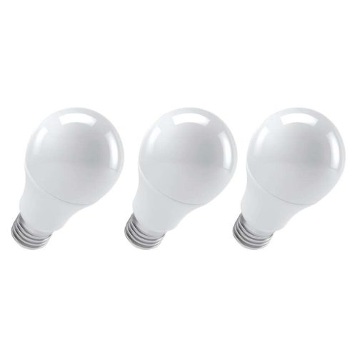 EMOS LED izzó 3db A60 E27 10.5W 1060lm meleg fehér