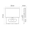 Emos Tambo LED reflektor 51W 4300lm mozgásérzékelővel IP54, 4000 K