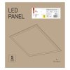 Emos Lexxo LED panel beépíthető négzet 4000lm term. fehér, 595×595×30 mm