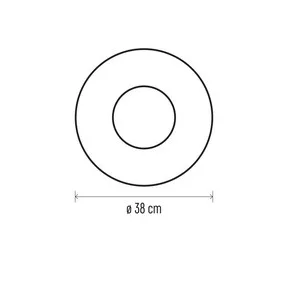 LED karácsonyi koszorú, havas, 38 cm, 2x AA, beltéri, meleg fehér, időzítő