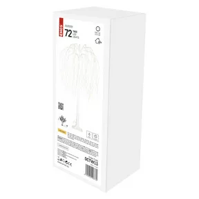 LED karácsonyfa, 120 cm, kültérre és beltérre, meleg fehér