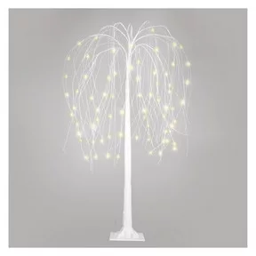 LED karácsonyfa, 120 cm, kültérre és beltérre, meleg fehér