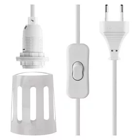 LED papírcsillag, függeszthető, ezüst csillámporos középen, fehér, 60 cm, beltéri