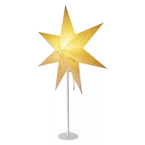 LED papír csillag, talpas, 45 cm, beltérre