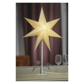 LED papír csillag, talpas, 45 cm, beltérre