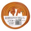 Hosszabbító 30 m / 1 aljzat / narancssárga / PVC / 250 V / 1,5 mm2