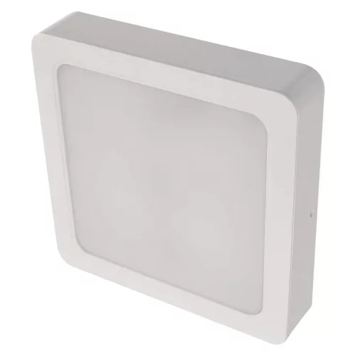 LED felületi lámpatest RUBIC, négyzet, fehér, 24W, természetes fehér