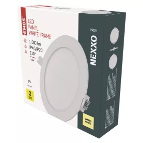   LED süllyesztett lámpatest NEXXO, kerek, fehér, 12W, meleg fehér