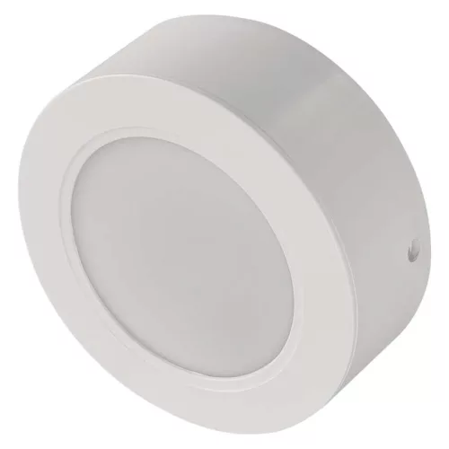 LED felületi lámpatest RUBIC, kerek, fehér, 9W, természetes fehér