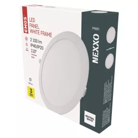   LED süllyesztett lámpatest NEXXO, kerek, fehér, 24W, természetes fehér