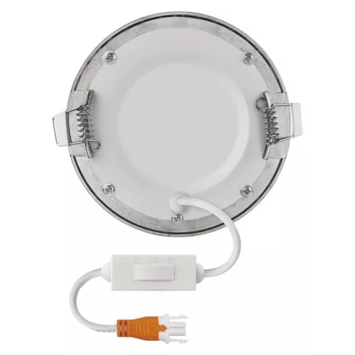 LED süllyesztett lámpatest NEXXO, kerek, ezüst, 7W, CCT