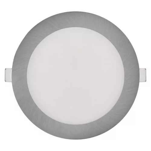 LED süllyesztett lámpatest NEXXO, kerek, ezüst, 12W, CCT