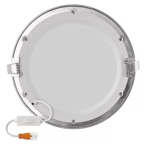 LED süllyesztett lámpatest NEXXO, kerek, ezüst, 18W, CCT