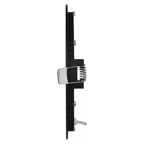 LED süllyesztett lámpatest NEXXO, kerek, fekete, 12W, CCT