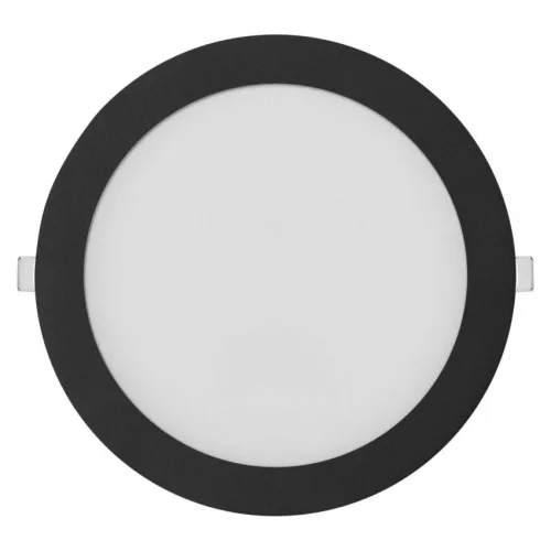 LED süllyesztett lámpatest NEXXO, kerek, fekete, 18W, CCT