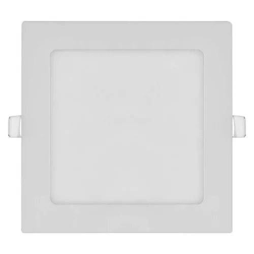 LED süllyesztett lámpatest NEXXO, négyzet, fehér, 12W, meleg fehér