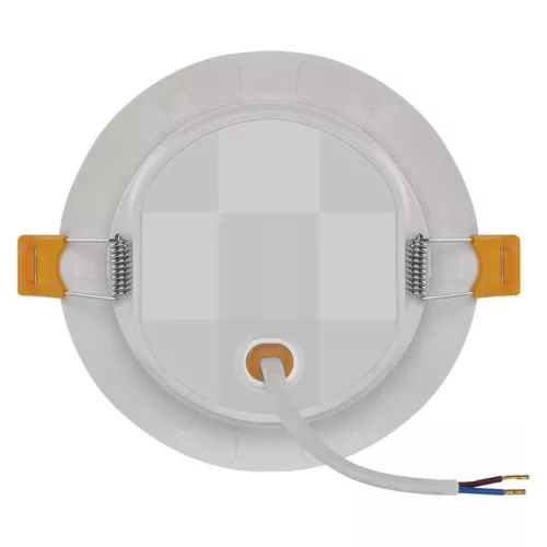 LED süllyesztett lámpatest RUBIC, kerek, fehér, 9W, természetes fehér
