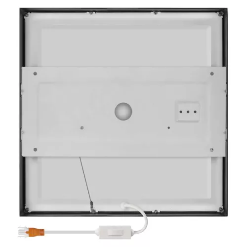 LED felületi lámpatest NEXXO, négyzet, fekete, 28,5W, CCT