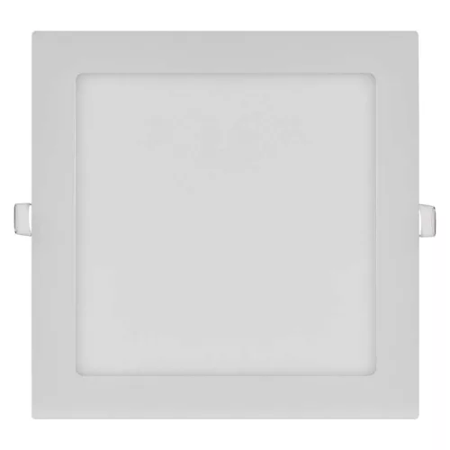 LED süllyesztett lámpatest NEXXO, négyzet, fehér, 18W, meleg fehér