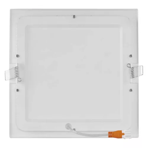 LED süllyesztett lámpatest NEXXO, négyzet, fehér, 18W, meleg fehér