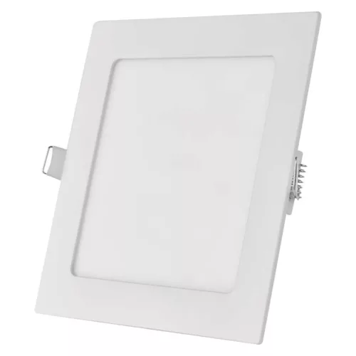 LED süllyesztett lámpatest NEXXO, négyzet, fehér, 18W, természetes fehér