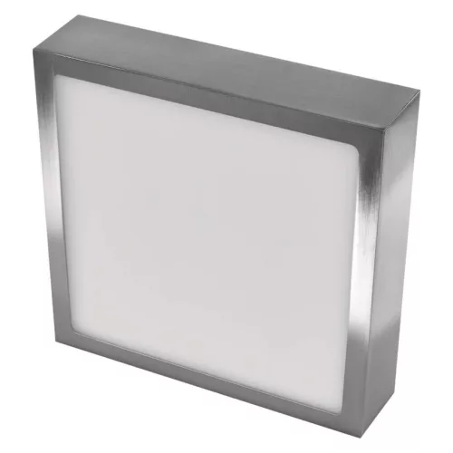 LED felületi lámpatest NEXXO, négyzet, ezüst, 12,5W, CCT