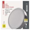 LED felületi lámpatest NEXXO, kerek, ezüst, 21W, CCT