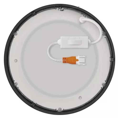 LED felületi lámpatest NEXXO, kerek, fekete, 12,5W, CCT