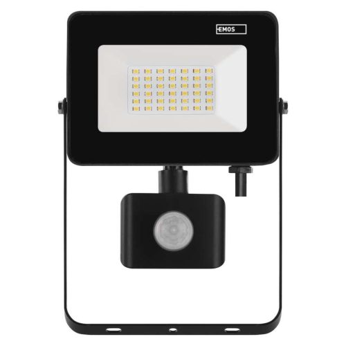 Emos Simpo LED reflektor mozgásérzékelővel, 30W, 2700lm, IP44, 4000 K