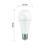 EMOS Classic LED izzó A67 E27 17W 1900lm meleg fehér