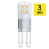 EMOS Classic LED izzó JC G9 1,9W 210lm meleg fehér