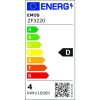 EMOS LED Filament Izzó Gyertya 3,4W E14 470lm meleg fehér