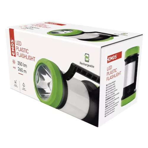 LED újratölthető kemping lámpa P2313, 350 lm