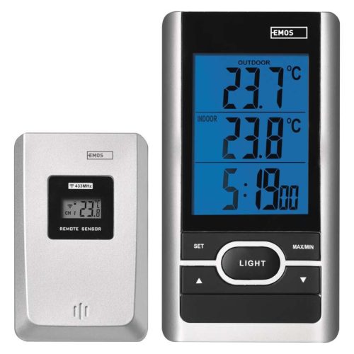 EMOS Digitális vezeték nélküli hőmérő E0107
