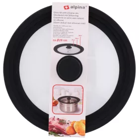 Alpina univerzális üveg/gumi fedő 24-28cm Alpina