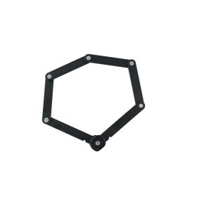   Dunlop kerékpár zár lapra hajtható, 85 cm, 3 kulcs, cca 1kg