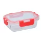 Alpina borszilikát ételtároló 390ml 15,5x11,5x5,5cm