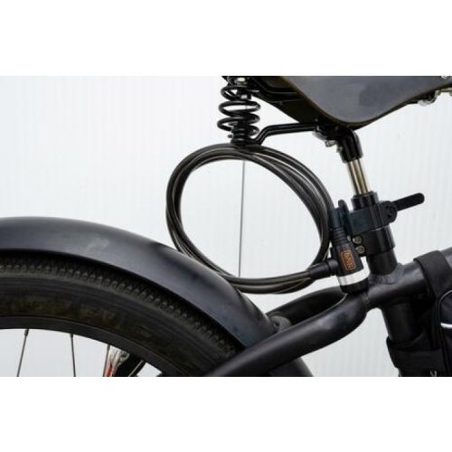 BLACK+DECKER Kerékpár kábelzár Ø1x180cm, 360g, 3 kulcs (BXCHBL7002)