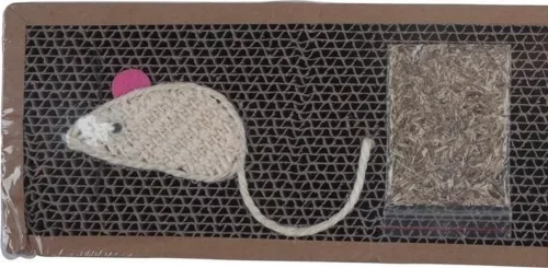 Macska játék kaparó karton, 38x12cm